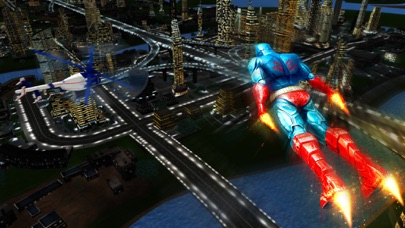 Flying Bat Hero Simulator screenshot 4