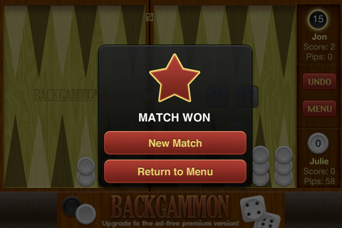 Backgammon ∙ screenshot 2