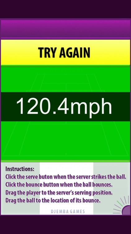 Tennis Serve Speed