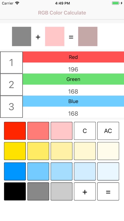 RGB Color Calculate screenshot-3