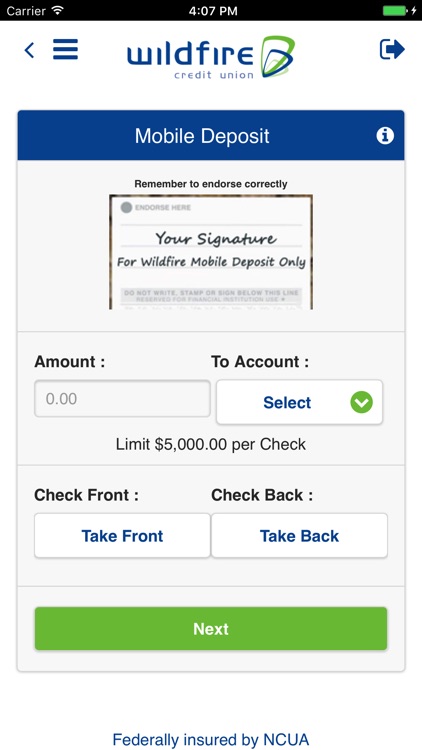 Wildfire Mobile Banking screenshot-3