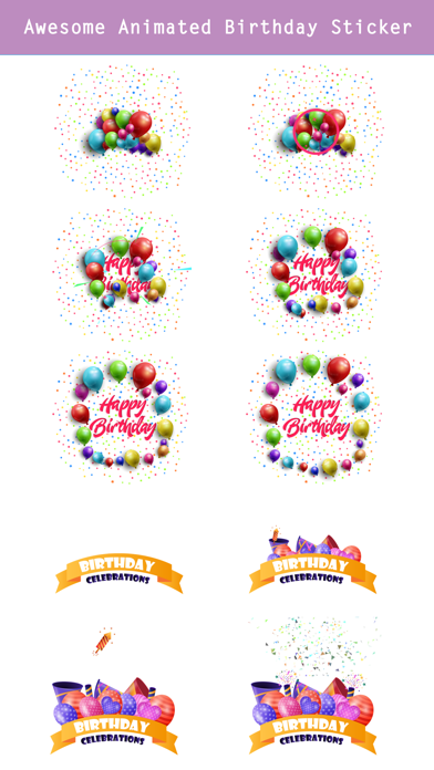 Happy Birthday - Animated screenshot 4