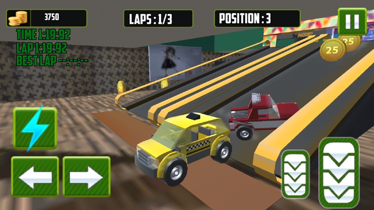 shopping mall toy car racing screenshot-3