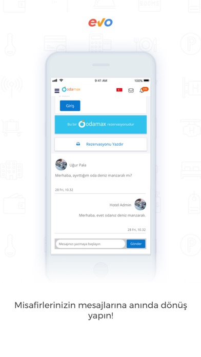 EVO APP – Etstur ve Odamax screenshot 4