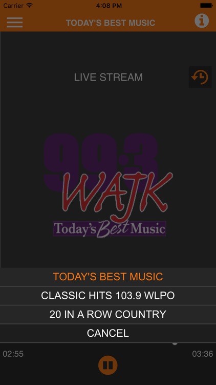 99.3 WAJK, Today's Best Music