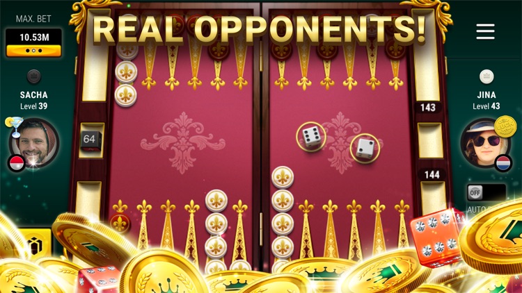 Backgammon Live #1 Board Game