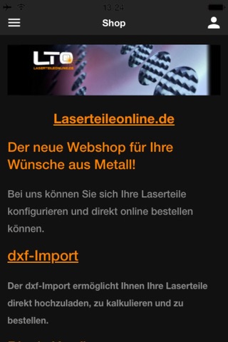 Laserteileonline.de screenshot 3