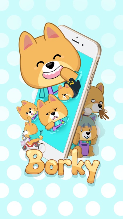 Borky Stickers screenshot-3