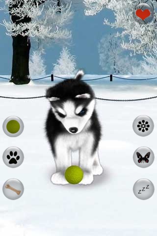 Talking Dog Virtual Pet Husky - náhled