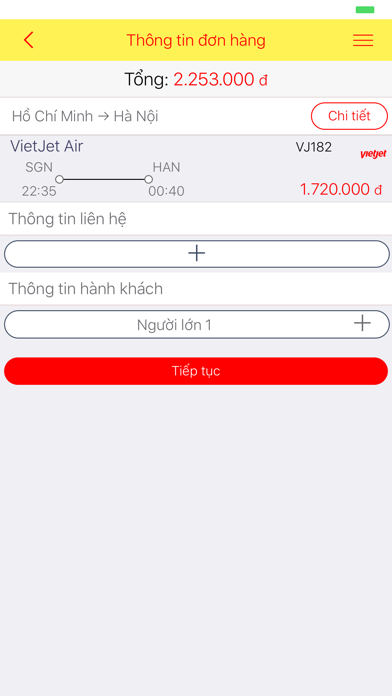 Vé giá rẻ - Vietjetonlines.vn screenshot 4
