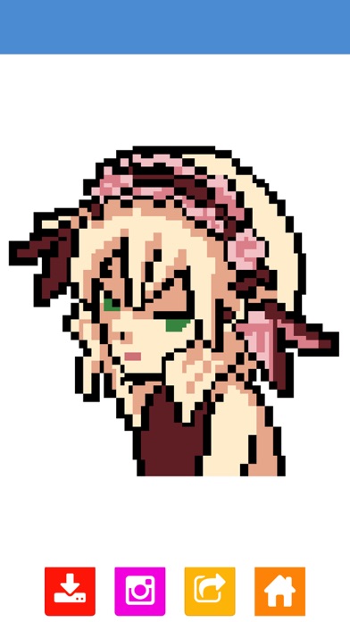 Anime Manga Pixel Colouring screenshot 4