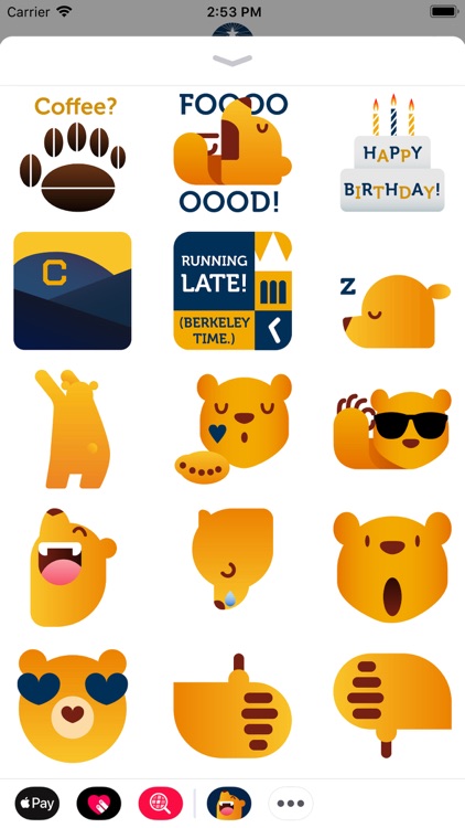 Cal Bears Stickers screenshot-3