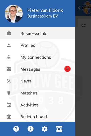 Blauw Geel Businessclub screenshot 2