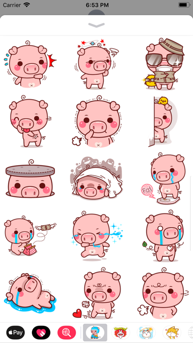Pinky Pig Sticker screenshot 4