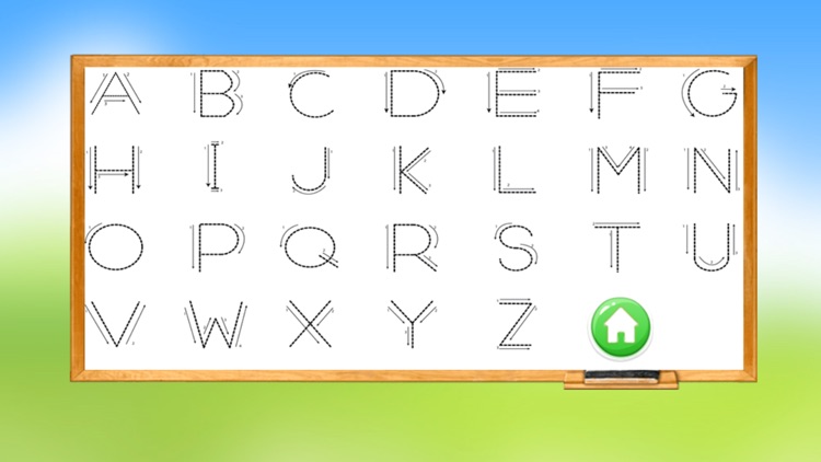 ABC tracing alphabet learning