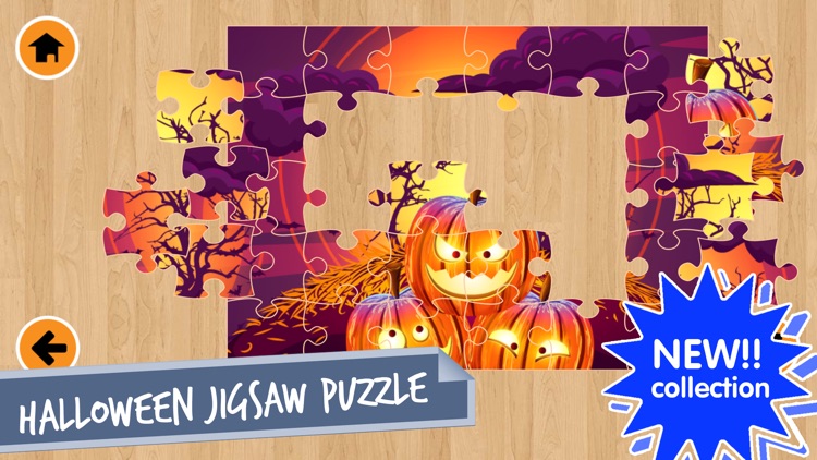 Halloween Jigsaw Puzzles Game!