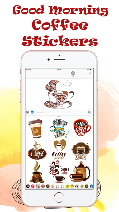 How to cancel & delete Good Morning Coffee Stickers! from iphone & ipad 3