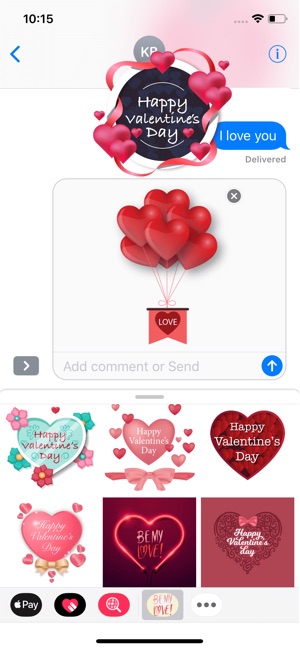 Valentine Be My Love Stickers(圖3)-速報App