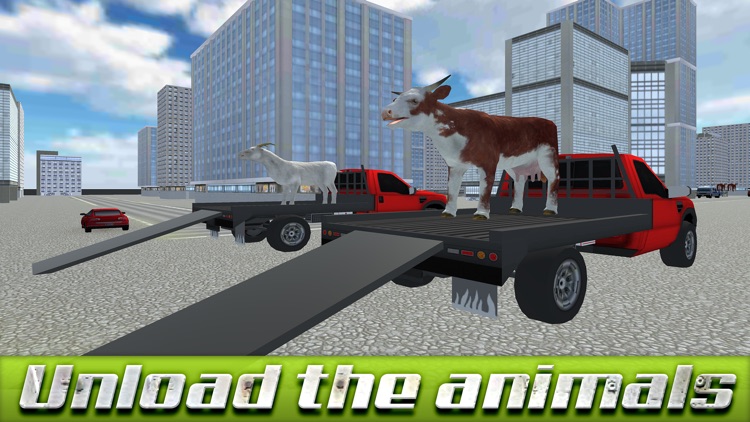 City Animal Transporter Truck 3D screenshot-3