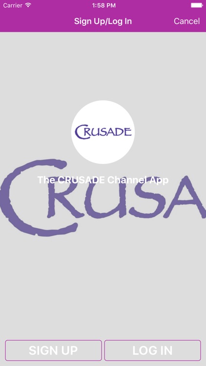 The CRUSADE Channel App