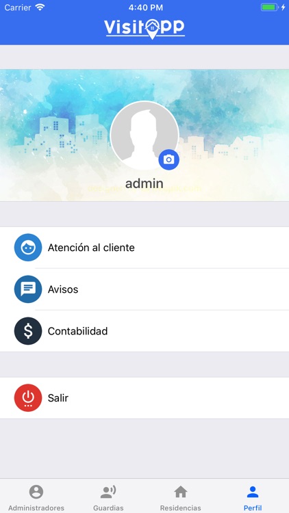 VisitApp Admin