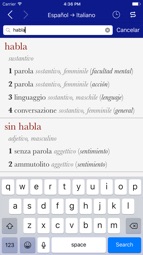 Accio Spanish-Italian Captura de tela 1