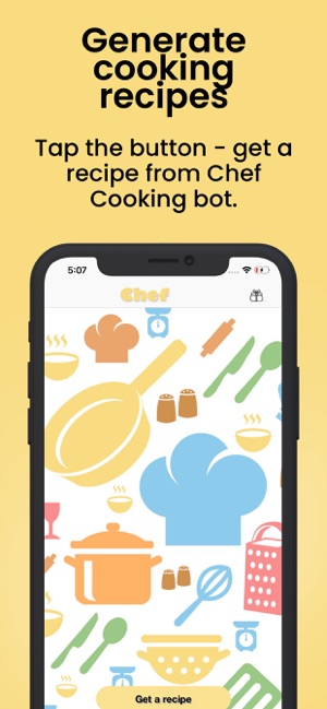 Chef - Recipes Creative bot