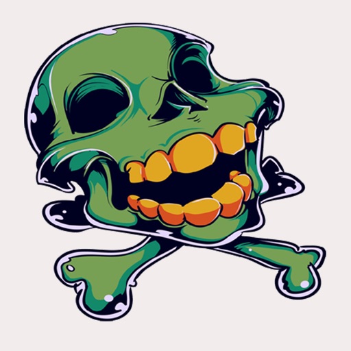 Zombie Stickers Pack by Arti Sharma