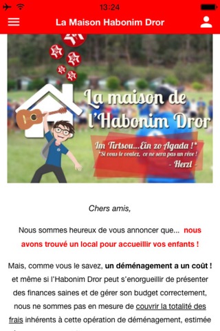 Habonim Dror Paris screenshot 2