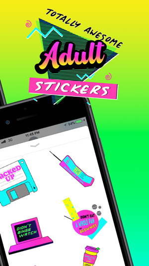 Totally Awesome Adult Stickers(圖2)-速報App