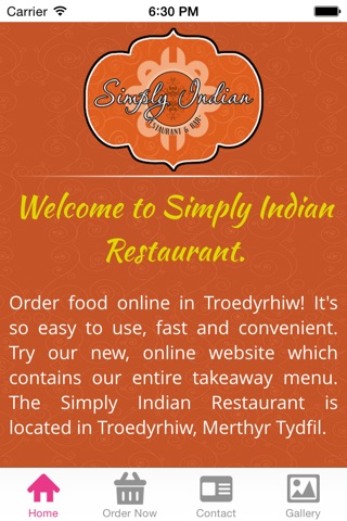 Simply Indian Restaurant screenshot 2