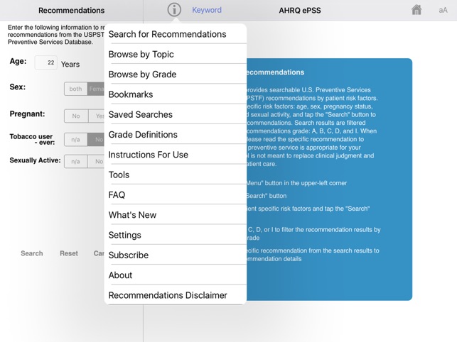 AHRQ ePSS for iPad(圖5)-速報App