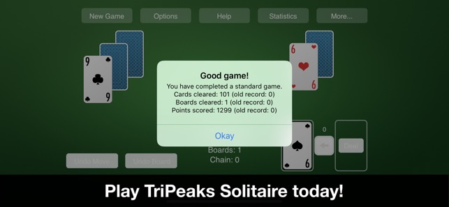 TriPeaks Solitaire—New Classic(圖5)-速報App