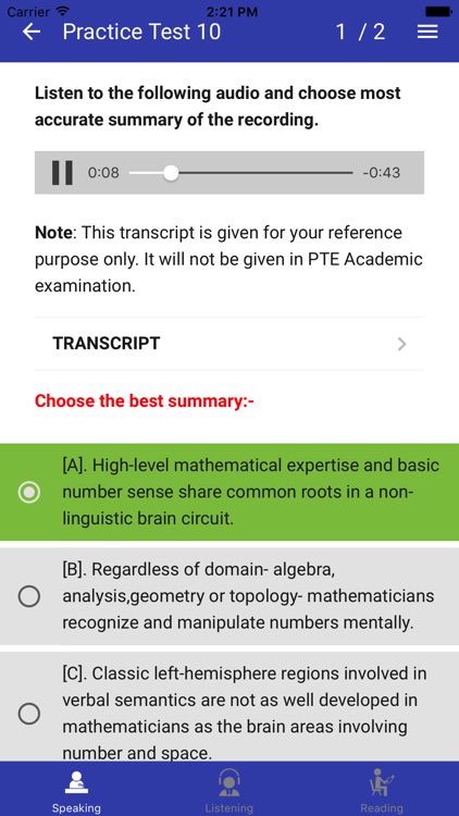 PTE Exam Practice Tests screenshot-3