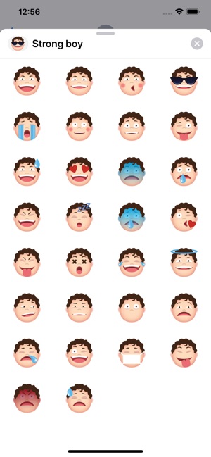 Strong boy emoji(圖2)-速報App