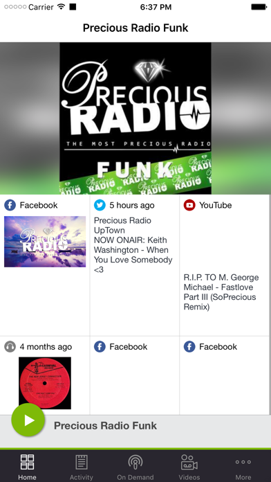 How to cancel & delete Precious Radio Funk from iphone & ipad 1