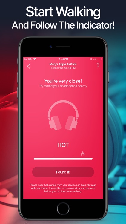 Find My Headphones - Wireless