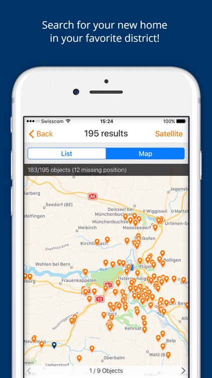 ImmoScout24 Switzerland: Rent or buy a flat/house