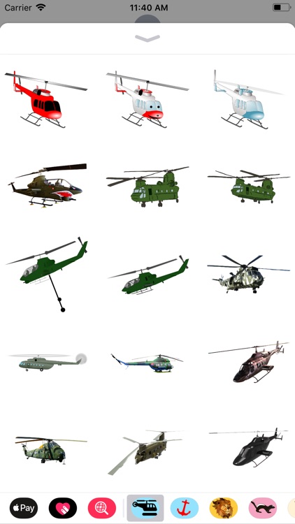 Helicopter Stickers