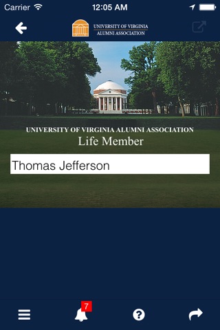 UVA Alumni Member App screenshot 3