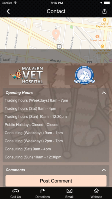 Malvern Veterinary Hospital screenshot 3