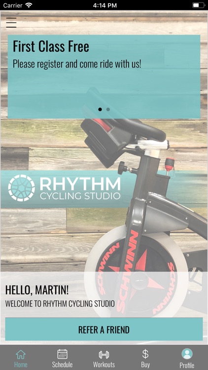 rhythm cycling studio