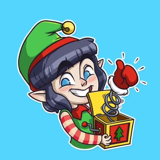 Christmas elf STiK icon