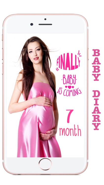 Baby diary Pregnancy Pics Baby Milestones photo screenshot-4
