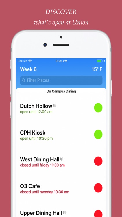 hello U - a Union College app