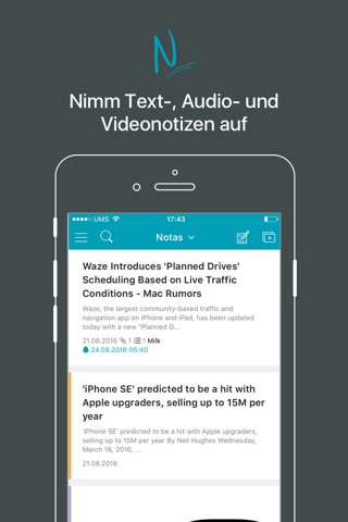 Nimbus Note screenshot 4