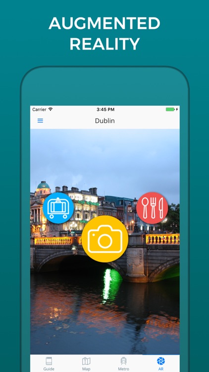 Dublin Travel Guide with Offline Street Map