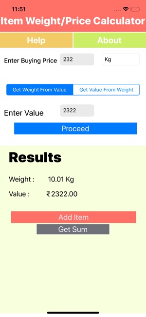 Item Weight/Price Calculator(圖5)-速報App