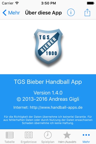 TGS Bieber Handball screenshot 4