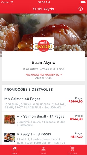 Sushi Akyrio Delivery